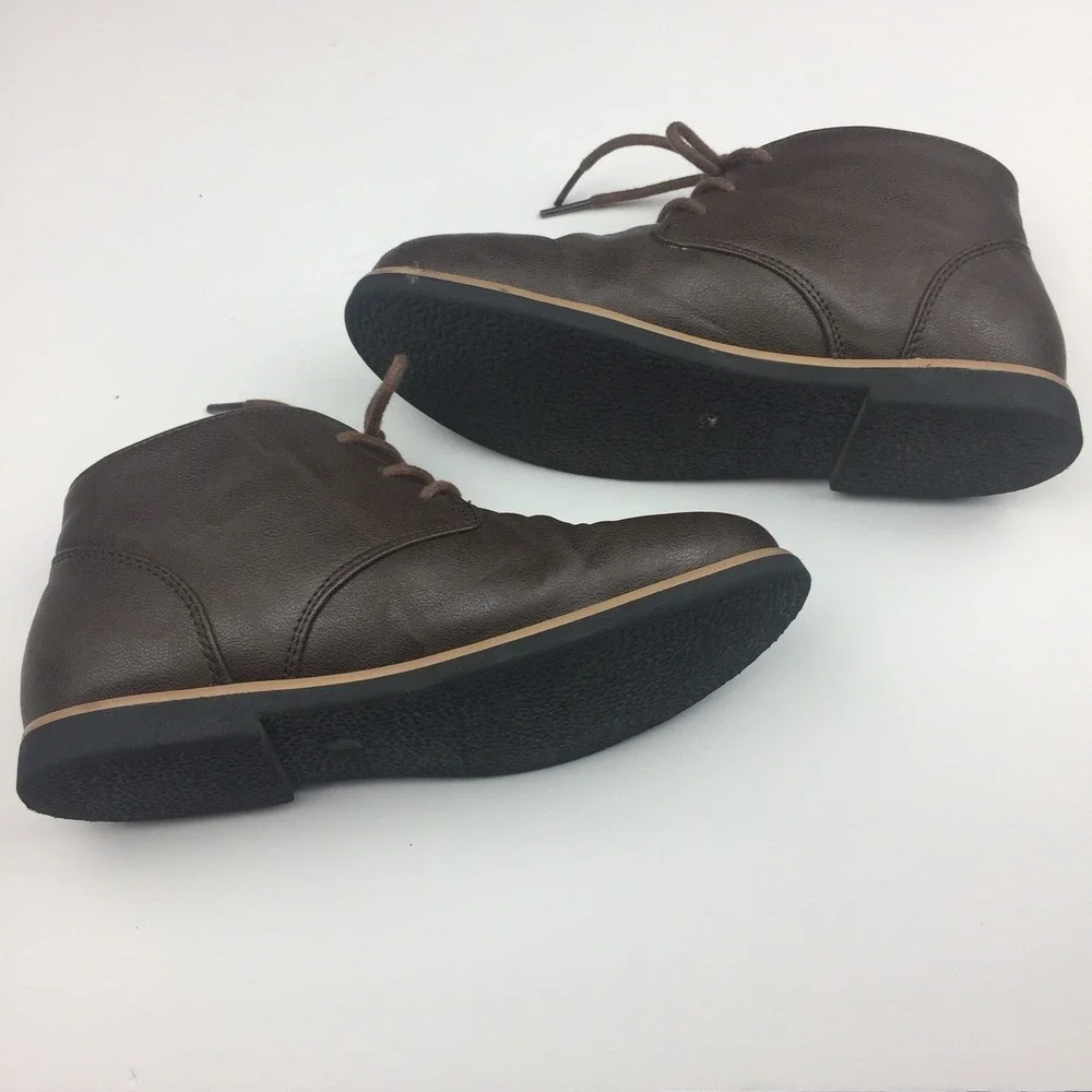 Kids Ankle Bootie Size 4 Lace up Perry Ellis America